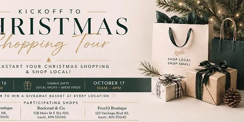 Kickoff To Christmas Shopping Tour!