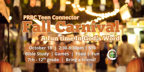 Teen Connector - Fall Carnival