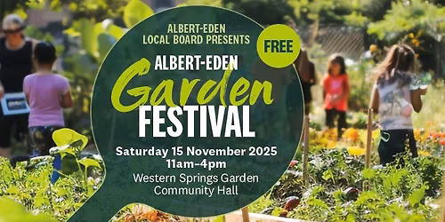 Albert-Eden Garden Festival 