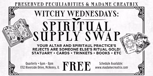 Witchy Wednesdays | Spiritual Supply Swap