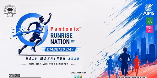 Pantonix RunRise Nation Diabetes Day Half Marathon 2026