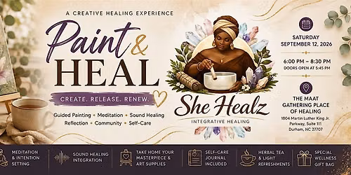 Paint & Heal: An Evening of Creativity, Reflection & Restoration