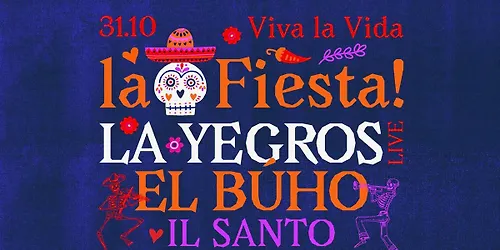 🌺💀 VIVA LA VIDA! LA FIESTA 💀🌺 | Binario Centrale | 31.10