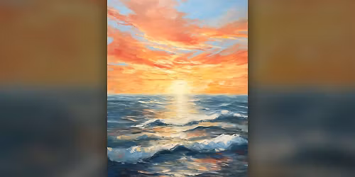 Ocean Morning  - Paint Along (& NA Sip)