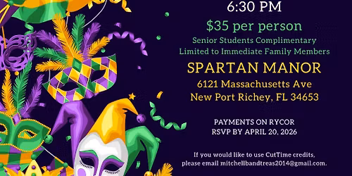 2026 JWMHS Band Awards Banquet