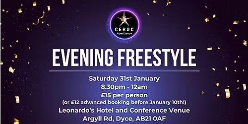 Ceroc AberDance: January Freestyle