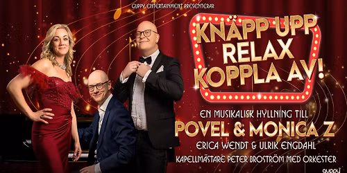 En musikalisk hyllning till POVEL & MONICA Z - Trollh\u00e4ttan - 28 oktober