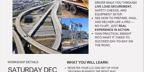 Hotshot Trucking Virtual Workshop