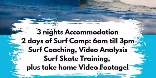 \ud83c\udfc4\u200d\u2640\ufe0f Ladies Intermediates Surf Camp