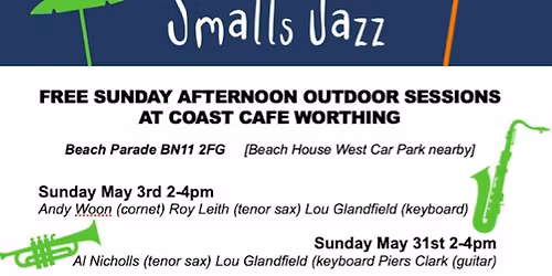 Coast presents SMALLS JAZZ outdoor sessions