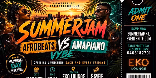 SUMMERJAM (Afrobeats vs Amapiano Vybe)