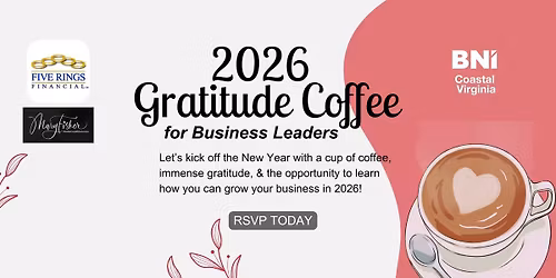 2026 Gratitude Coffee for Business Leaders