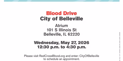 City of Belleville Red Cross Blood Drive
