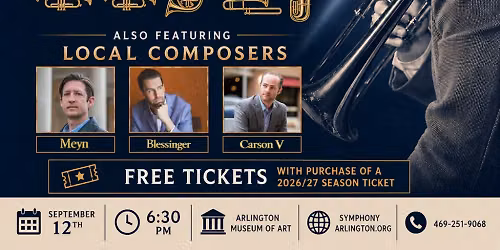 Symphony Arlington - The Grand Canyon Suite at Arlington Music Hall