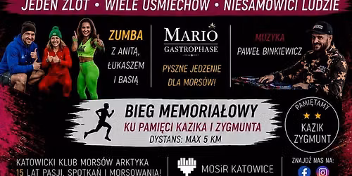 15 lecie klubu KKM Arktyka ,II \u015al\u0105ski Zlot Mors\u00f3w,memoria\u0142 im . Kazika i Zygmunta 