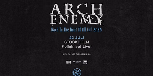 Arch Enemy | Stockholm - UTS\u00c5LT!
