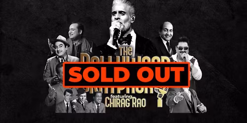 The Bollywood Bratpack Featuring Chirag Rao : Birmingham ** SOLD OUT - Extra Show Added **