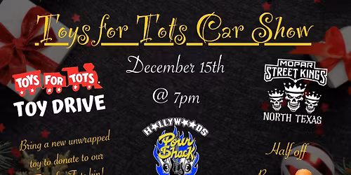 Mopar street kings Toys for Tots car show!