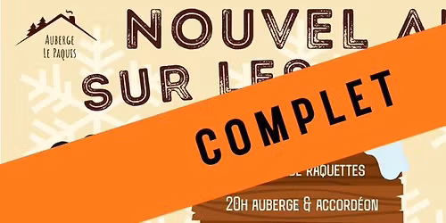 Nouvel an sur les cimes !