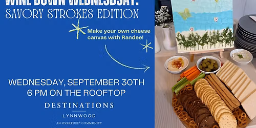 Wine Down Wednesday: Savory Strokes Beach Edition!