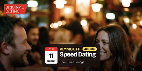 Speed Dating in Plymouth @ Seco Lounge | 40s-50s