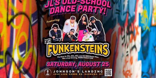 Old-School Dance Party with THE FUNKENSTEINS at Johnson's Landing!