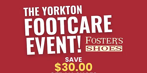 Foster's Shoes Yorkton Footcare Event