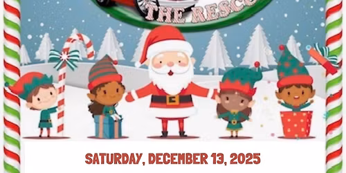 Santa's arrival Palm Springs