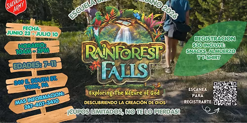 VBS 2026 | Rainforest Falls \ud83c\udf3f