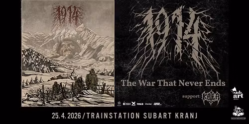 1914 - The War That Never Ends Tour 2026 \/ support: Katla