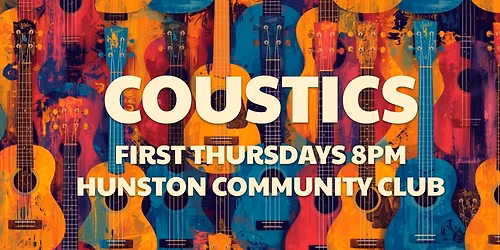 Coustics Guitars LIVE at Hunston Community Club