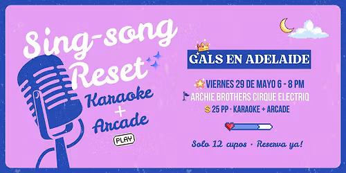 Sing-song Karaoke & Arcade (Wellness Day)