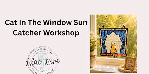 Cat In The Window Sun Catcher