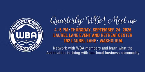 WBA Quarterly Meet up :: SEPTEMBER