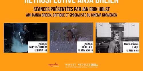 R\u00c9TROSPECTIVE ANJA BREIEN : s\u00e9ances pr\u00e9sent\u00e9es par Jan Erik Holst