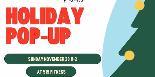 Holiday Pop Up Event