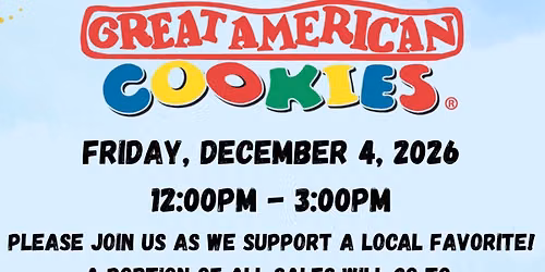 Lovin Local- Great American Cookies Giveback Day to Junior Auxiliary of Collierville