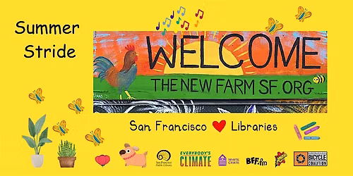 Library Day at the New Farm Saturday
