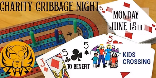 Charity Cribbage for KIDS CROSSING