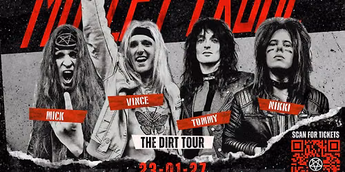 M\u00f6tley Cr\u00fcde - The Dirt Tour 2027 - O'Rileys - Hull