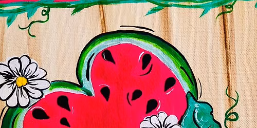 Acrylic day painting class August 17th @ 12 pm