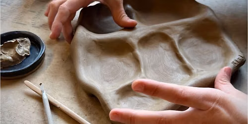 \u201cGirl Dinner\u201d Plate Clay Workshop
