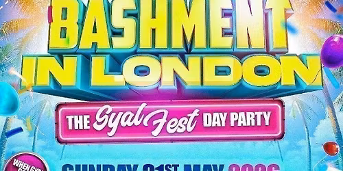 BASHMENT IN LONDON - CRAZIEST DAY PARTY - 1000+ RAVERS