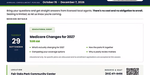 Changes for Medicare 2027