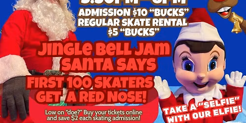 Super Silly Reindeer Games at Jumpin' Jupiter Skate Center (Muskegon)