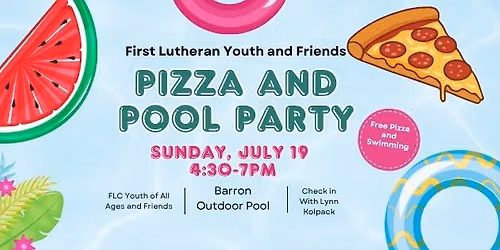 FLC Pizza and Pool Party