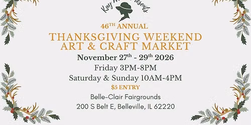 Kay Weber Presents: Thanksgiving Weekend Art & Craft Market