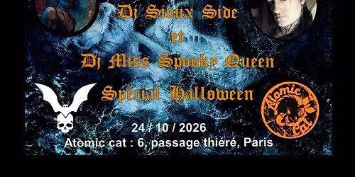 NOX MORTUORUM : sp\u00e9cial HALLOWEEN avec : DJ Miss Spooky Queen et DJ Sioux side
