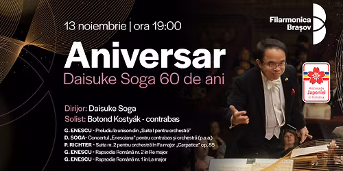 Daisuke Soga, Kosty\u00e1k Botond \u0219i orchestra Filarmonicii Bra\u0219ov \u00een concert