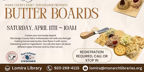 Adult Program: Butter Boards